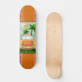 Poster:Travel California Skateboard (Voorkant)