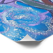 Poster Tree nimphs by the waterfall (Hoek)