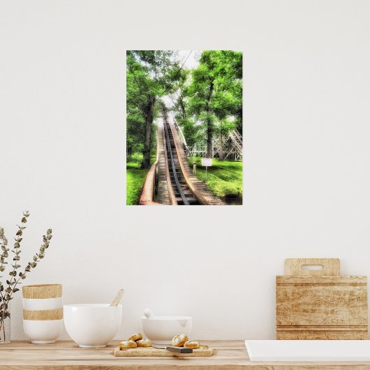 poster "Treetop Woodie" (Keuken)