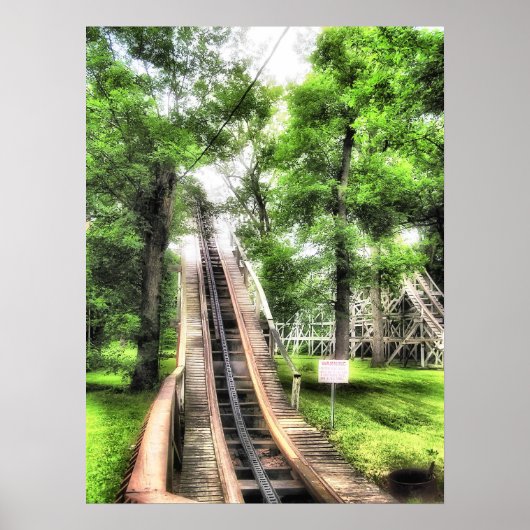 poster "Treetop Woodie" (Voorkant)