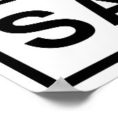 Poster Treinbord San Clemente (Hoek)