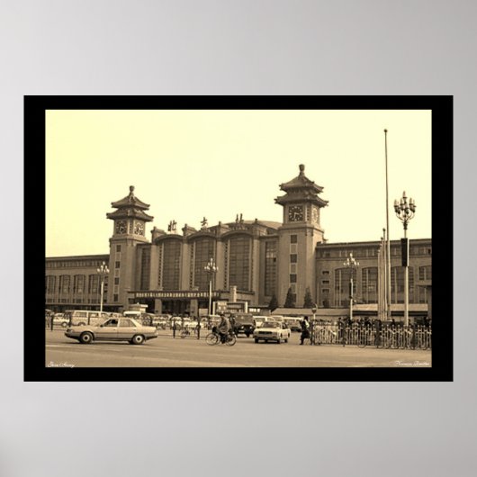 Poster treinstation (Voorkant)