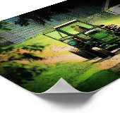 Poster trekker (Hoek)