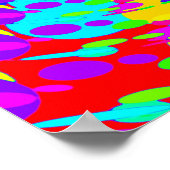 Poster Trippy: Abstract Psychedelic (Hoek)