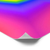 Poster Trippy: Abstract Psychedelic (Hoek)