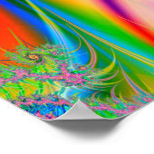 Poster Trippy: Abstract Psychedelic (Hoek)