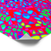 Poster Trippy: Abstract Psychedelic (Hoek)