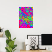 Poster Trippy: Abstract Psychedelic (Thuiskantoor)