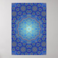 Poster Trippy: Psychedelic Radiaal Artwork