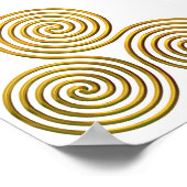 Poster Tris-gold (Hoek)