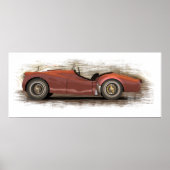 Poster TriumphTr3-Side02 (Voorkant)