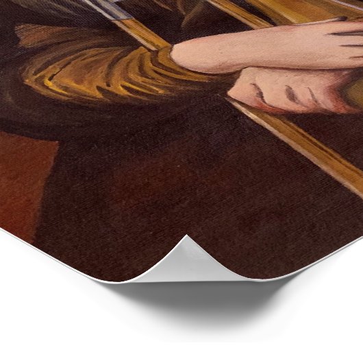 Poster Trombona Lisa (Hoek)