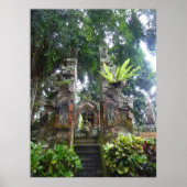 POSTER - Tropical Bali Garden (Voorkant)