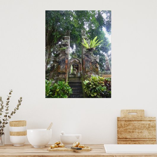 POSTER - Tropical Bali Garden (Keuken)