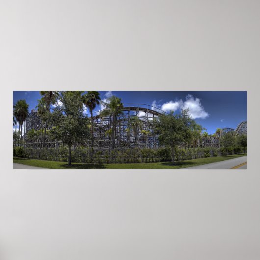 poster "Tropisch Onderzetter" (Voorkant)