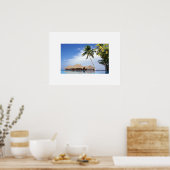 Poster tropische oceaan (Keuken)