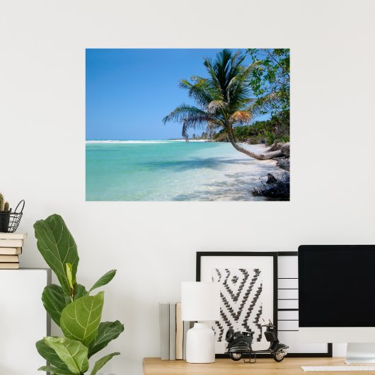 poster tropische strandhemel VANAF 8.60 (Thuiskantoor)