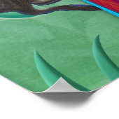 Poster tropische vogels (Hoek)