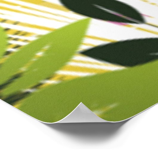 Poster tropische zomer (Hoek)