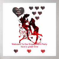 poster "Tunes of Love" door Deuren Entrance Party"