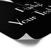 Poster Tuxedo Art personaliseren (Hoek)