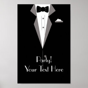 Poster Tuxedo Art personaliseren