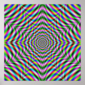 Poster Twaalf Psychedelic Web (Voorkant)