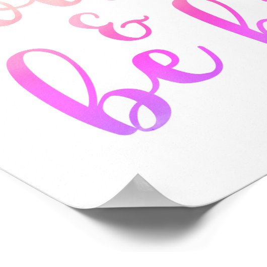 Poster Typografie van citaat van de Courage en van (Hoek)