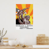 Poster uit de Afrikaanse Propaganda uit de jaren ' (Keuken)