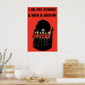 Poster uit de Afrikaanse propaganda uit de jaren 7 (Keuken)