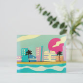 Poster uit de jaren tachtig van de vorige eeuw Briefkaart (Staand voorkant)