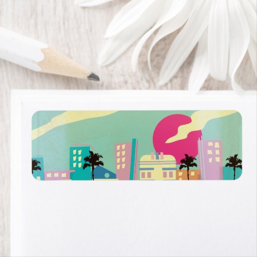  Poster uit de jaren tachtig van de vorige eeuw Etiket (Insitu)