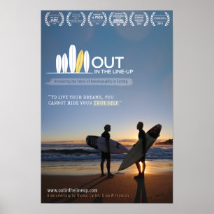 POSTER - UIT in de rij-up