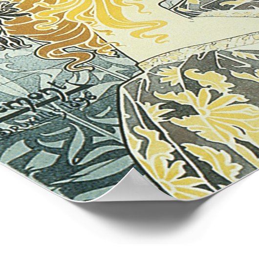 Poster uit koekjes en chocolade (Hoek)