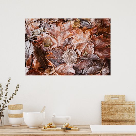 Poster uit voorschotelen (Keuken)