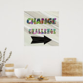 Poster Uitdaging wijzigen (Keuken)