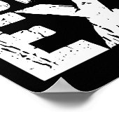 Poster uitdrijven (Hoek)