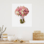 Poster Uitgebreide bloemen (Keuken)