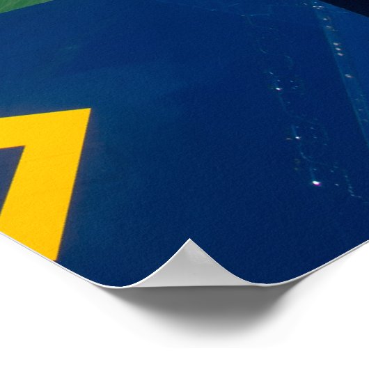 Poster Uitzicht (Hoek)