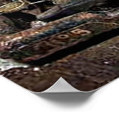 Poster, Underwood, oude schrijfmachine Poster (Hoek)