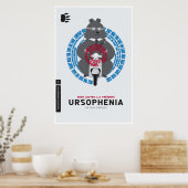 poster "Ursophenia" (Keuken)