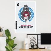 poster "Ursophenia" (Thuiskantoor)