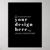 Poster Uw Ontwerp Upload 18" x 24" Teken (Voorkant)