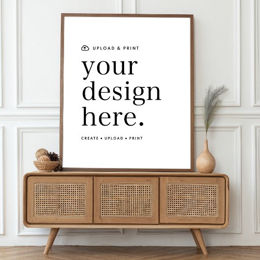 Poster Uw Ontwerp Upload 18" x 24" Teken