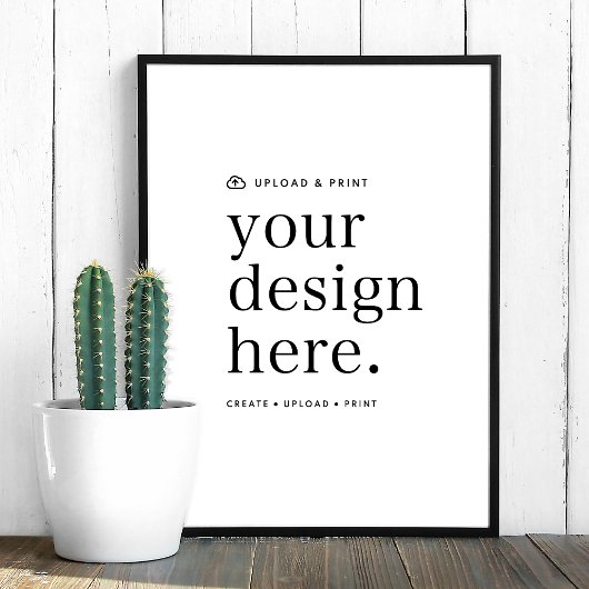 Poster Uw Ontwerp Upload 18" x 24" Teken