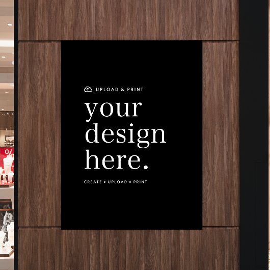 Poster Uw Ontwerp Upload 18" x 24" Teken