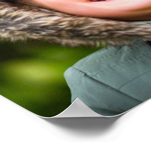 Poster uw Poster-inktpapier (Hoek)