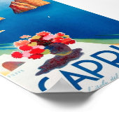 Poster - Vakantie bestemmingen Capri (Hoek)
