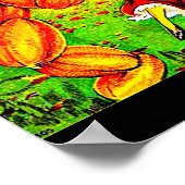 Poster-Vakantie Kunst- Halloween 1 Poster (Hoek)