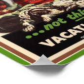 Poster: Vakantie thuis Poster (Hoek)